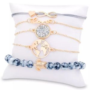 Set of 5 bracelets 🌸